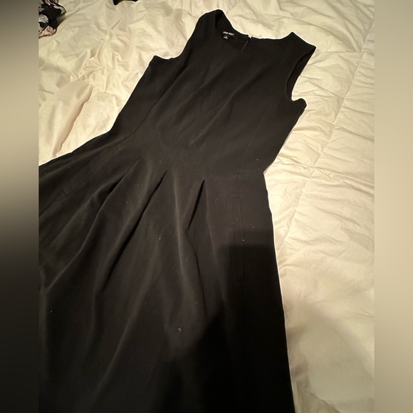 Formal midi black dress 🌚🌺 - Picture 2 of 3